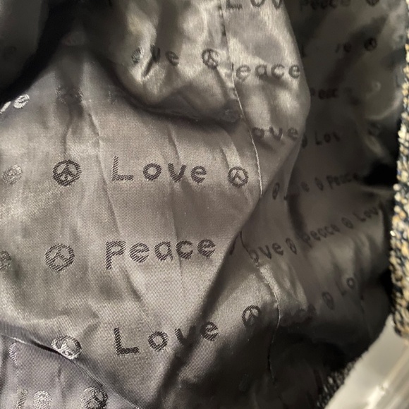 Maison Scotch Women's Tweed Embellished Blazer Jacket Petite - Picture 4 of 4